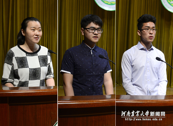 我校师生代表发言 我校师生代表发言
