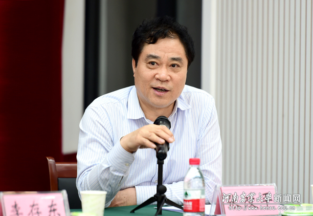 校长、中国工程院院士张改平讲话