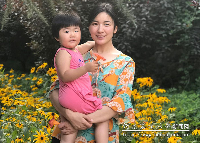 孙晴与女儿 孙晴与女儿