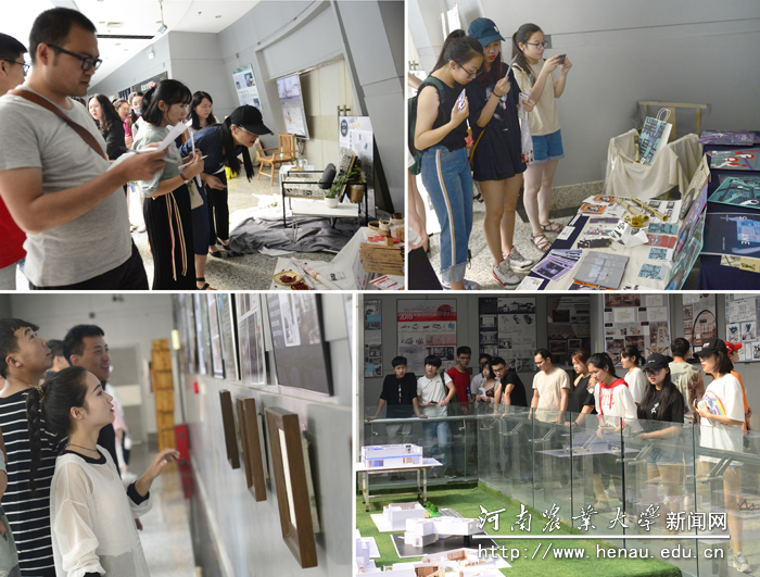 展出吸引了众多师生的关注 展出吸引了众多师生的关注