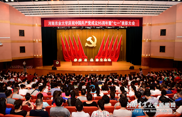 安博官方网站庆祝中国共产党成立95周年暨表彰大会隆重召开