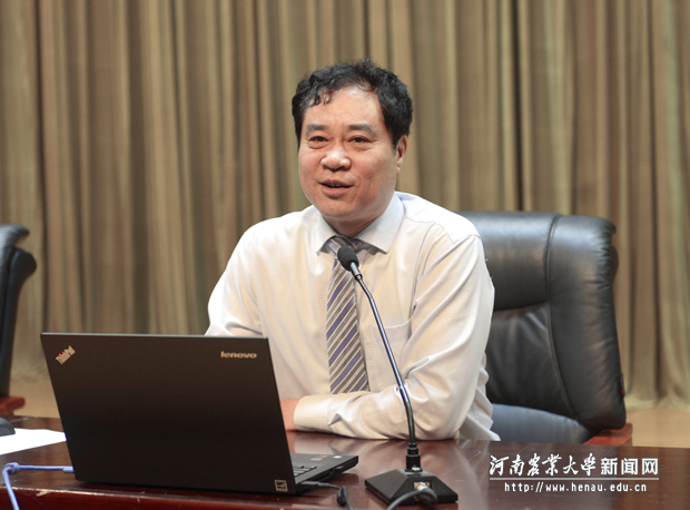校长、中国工程院院士张改平出席2017级研究生开学典礼