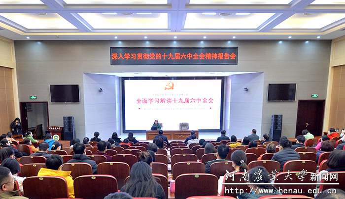 报告会现场