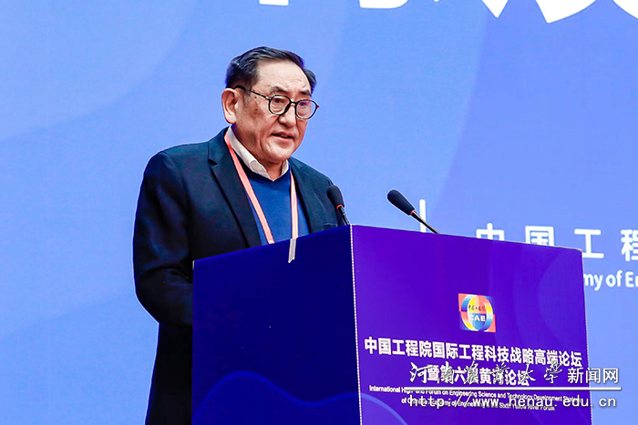 中国工程院农业学部常委、华中农业大学教授陈焕春致辞