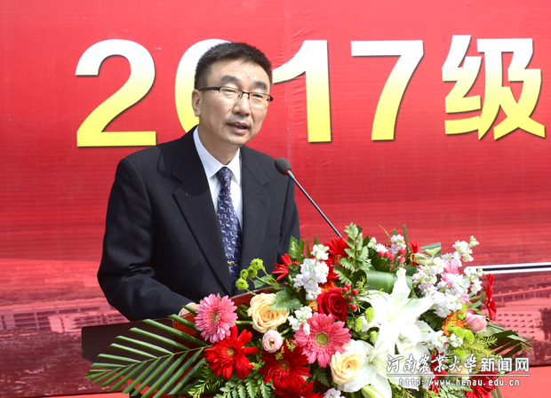 1981级林学专业校友、上海市农业科学院研究员朱建军致辞