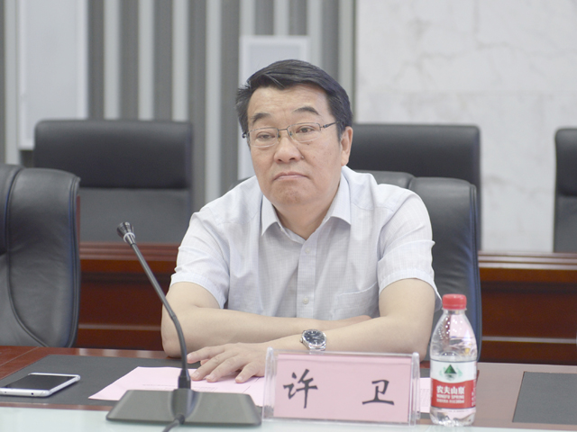 集宁师范学院副校长许卫致辞