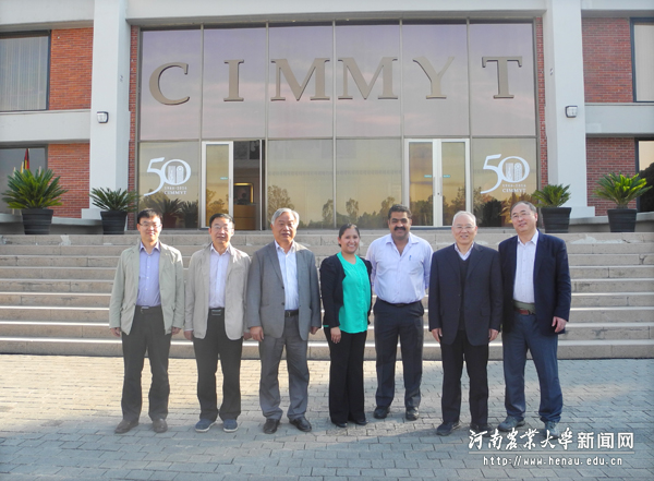 谭金芳一行访问CIMMYT总部 谭金芳一行访问CIMMYT总部