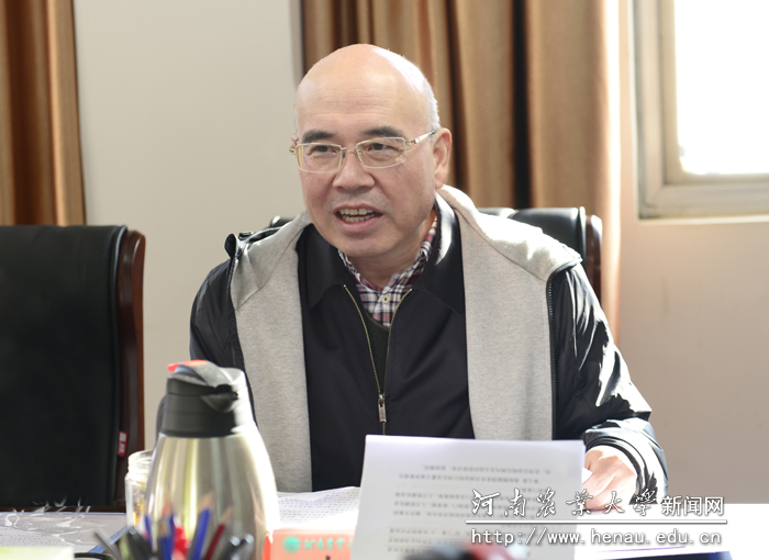 校党委书记李留心讲话